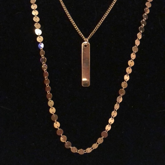 Double layered necklace - Picture 4 of 8